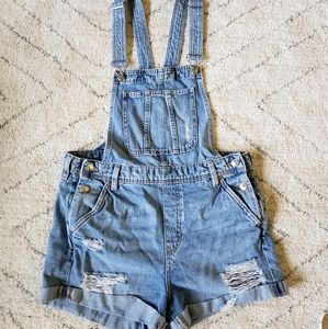 H&M Divided Overall Shorts